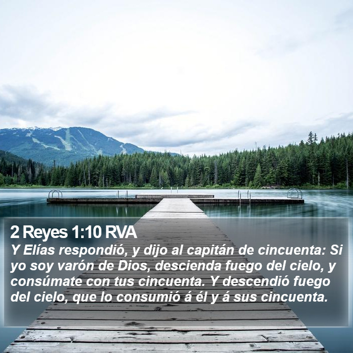 2 Reyes 1:10 RVA Bible Study