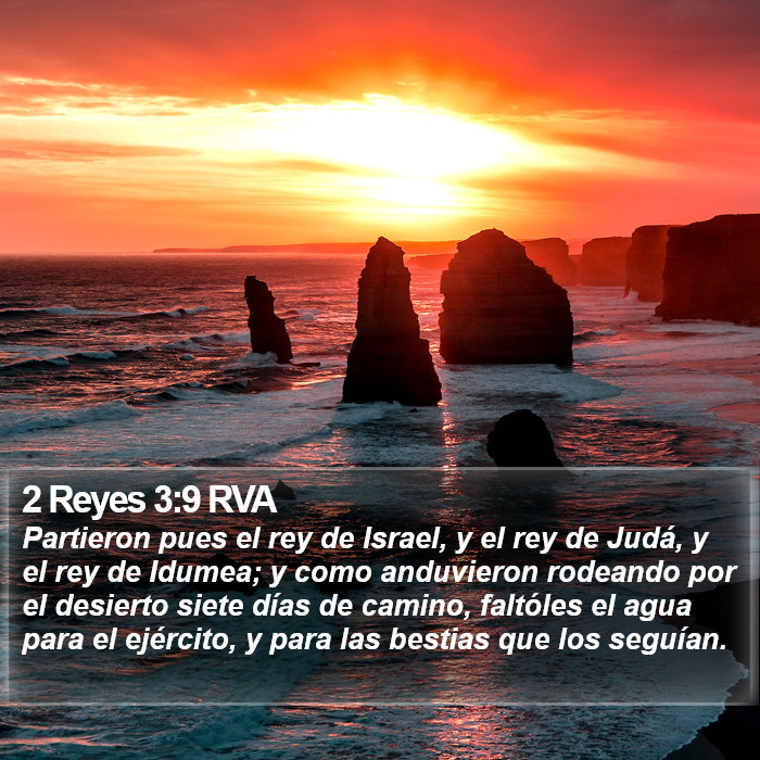 2 Reyes 3:9 RVA Bible Study