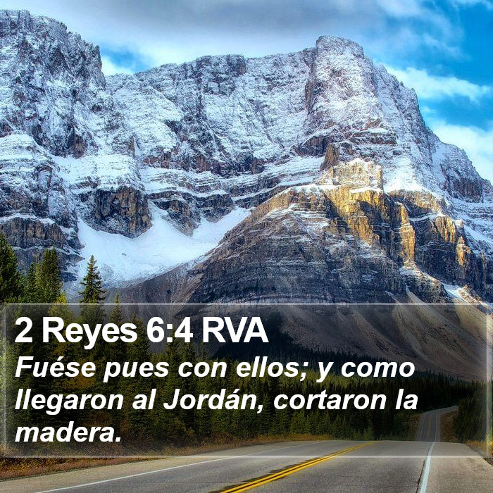 2 Reyes 6:4 RVA Bible Study