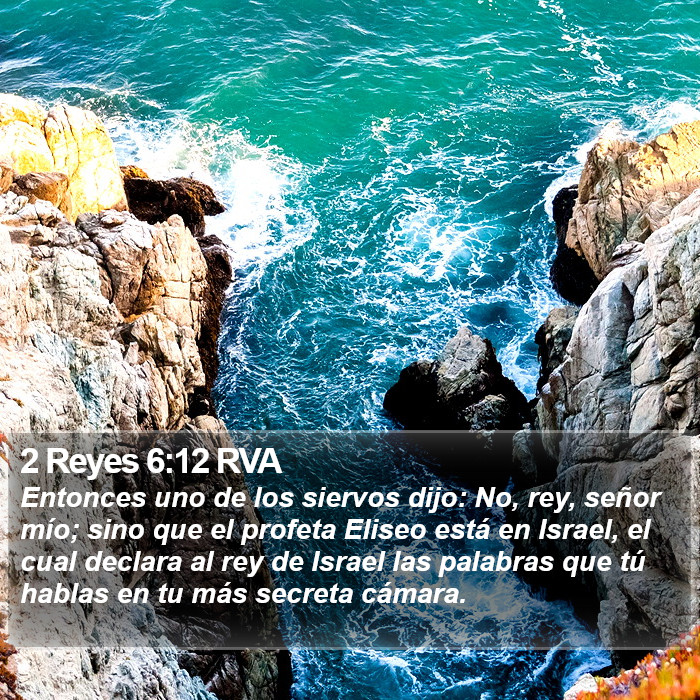 2 Reyes 6:12 RVA Bible Study