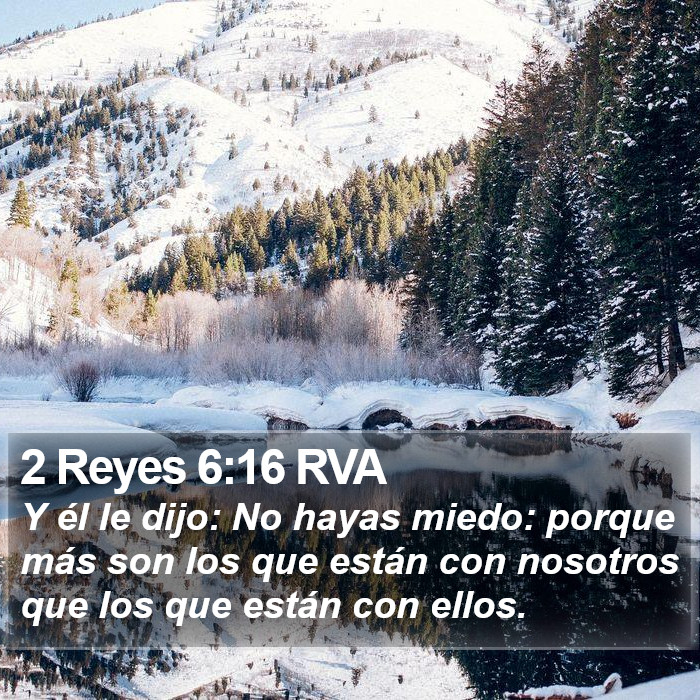 2 Reyes 6:16 RVA Bible Study