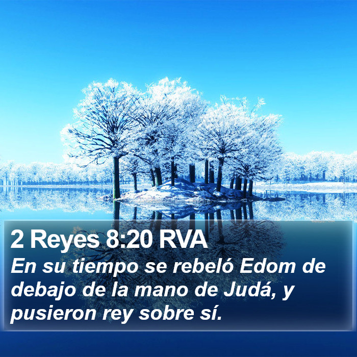 2 Reyes 8:20 RVA Bible Study
