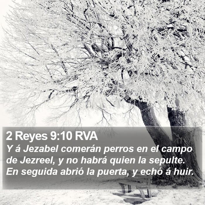 2 Reyes 9:10 RVA Bible Study