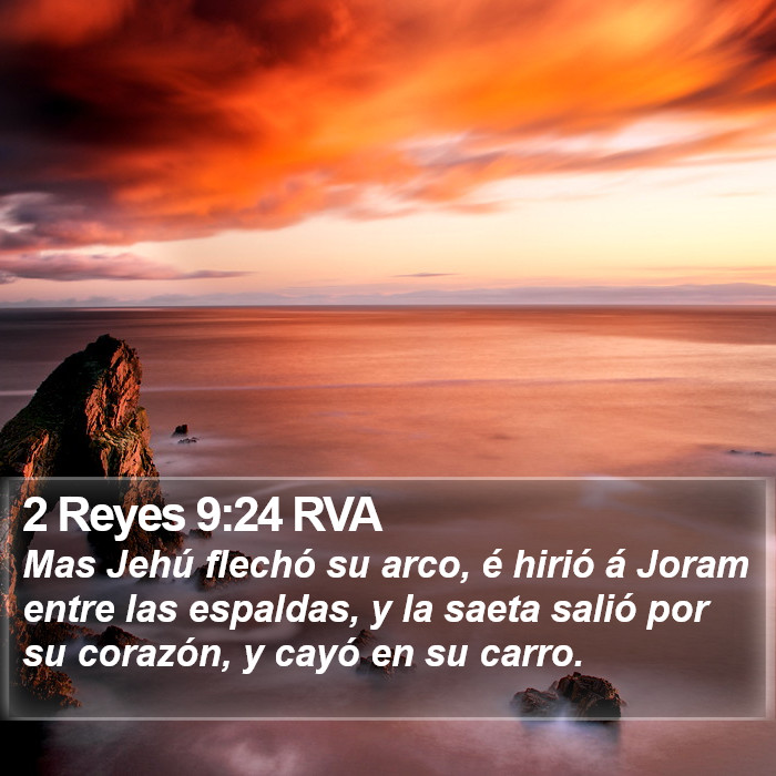 2 Reyes 9:24 RVA Bible Study