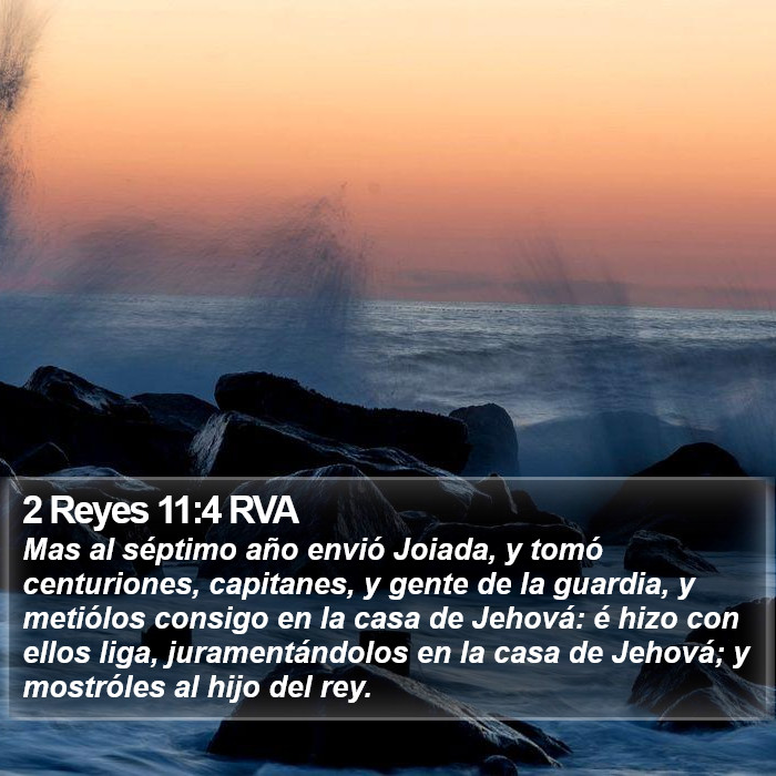 2 Reyes 11:4 RVA Bible Study