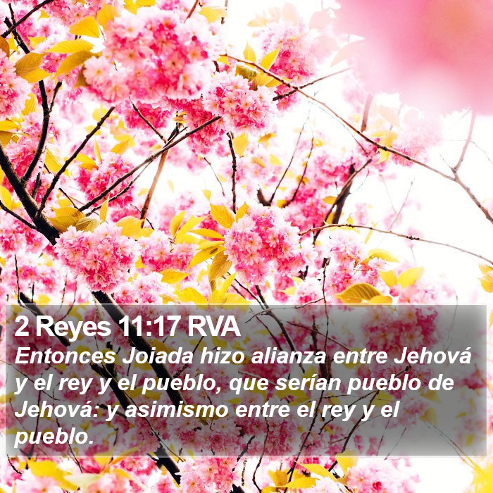 2 Reyes 11:17 RVA Bible Study