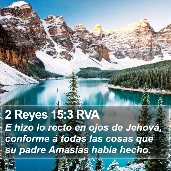 2 Reyes 15:3 RVA Bible Study