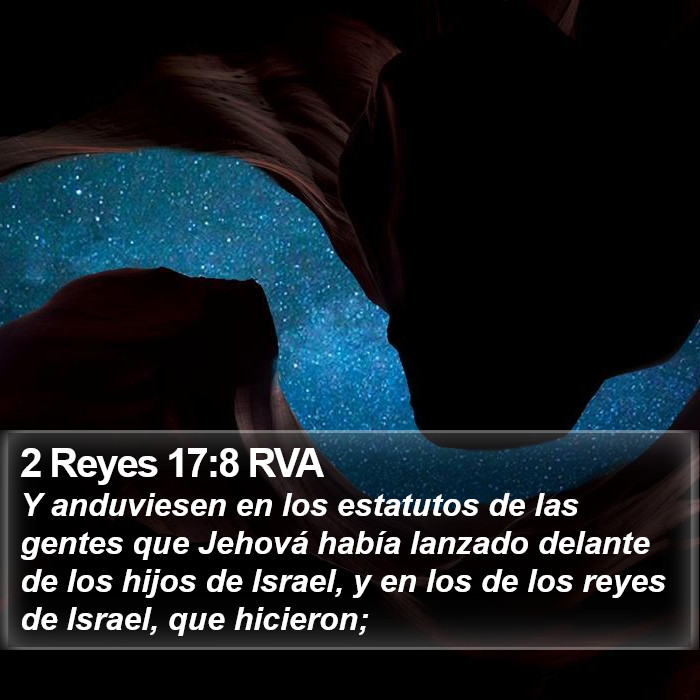 2 Reyes 17:8 RVA Bible Study