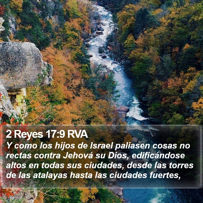 2 Reyes 17:9 RVA Bible Study