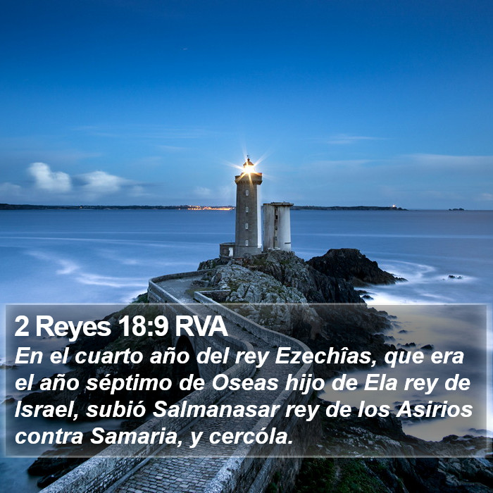 2 Reyes 18:9 RVA Bible Study