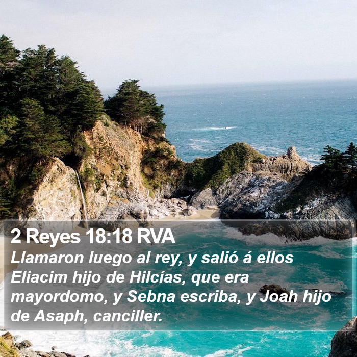 2 Reyes 18:18 RVA Bible Study