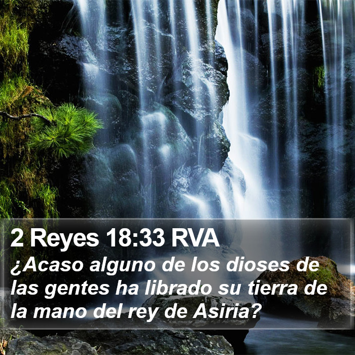 2 Reyes 18:33 RVA Bible Study