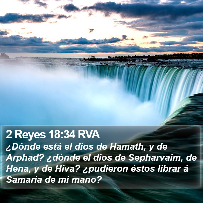 2 Reyes 18:34 RVA Bible Study