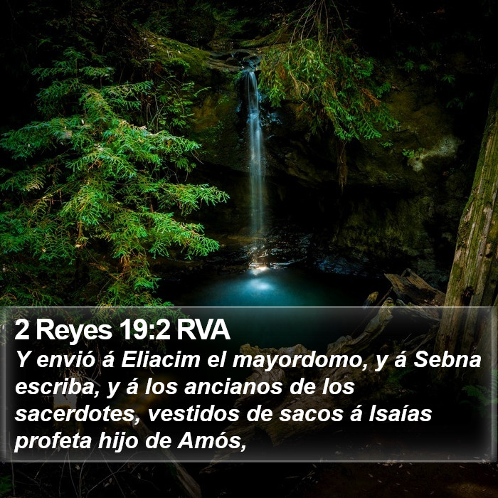 2 Reyes 19:2 RVA Bible Study