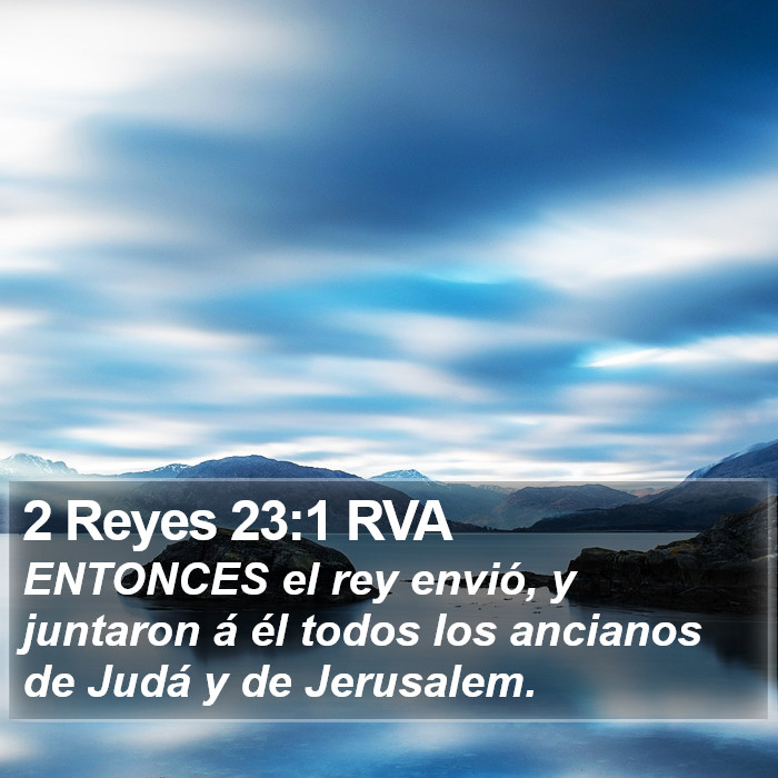 2 Reyes 23:1 RVA Bible Study