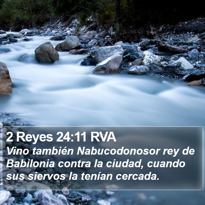 2 Reyes 24:11 RVA Bible Study