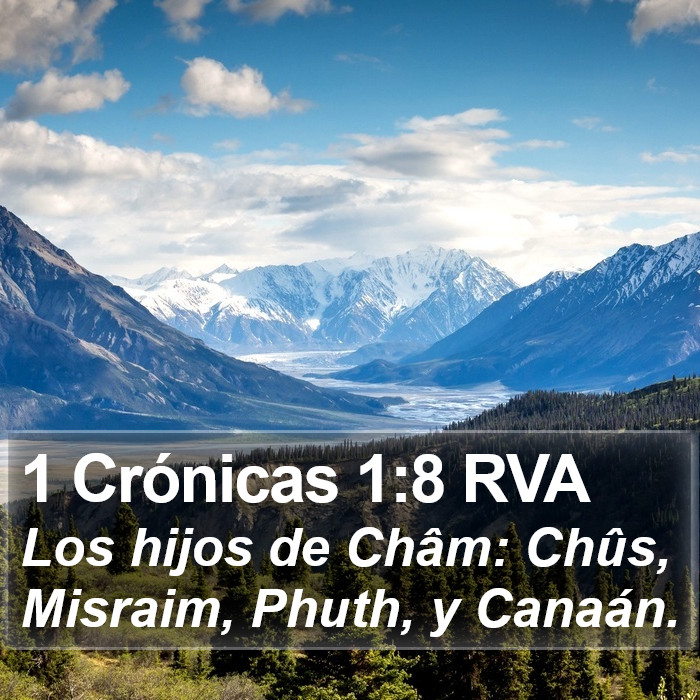 1 Crónicas 1:8 RVA Bible Study