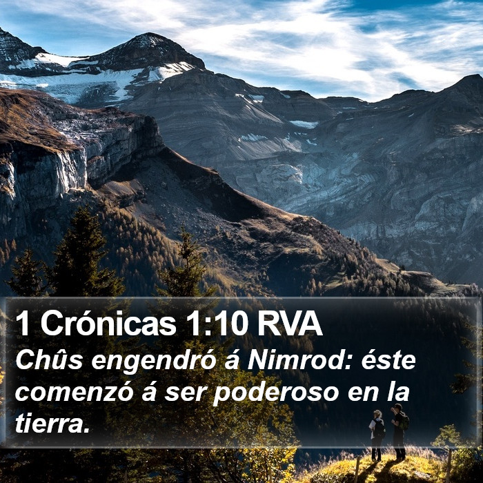 1 Crónicas 1:10 RVA Bible Study