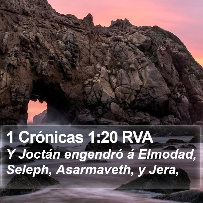 1 Crónicas 1:20 RVA Bible Study