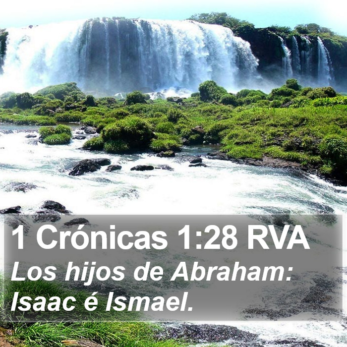 1 Crónicas 1:28 RVA Bible Study