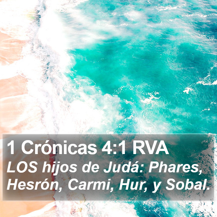 1 Crónicas 4:1 RVA Bible Study