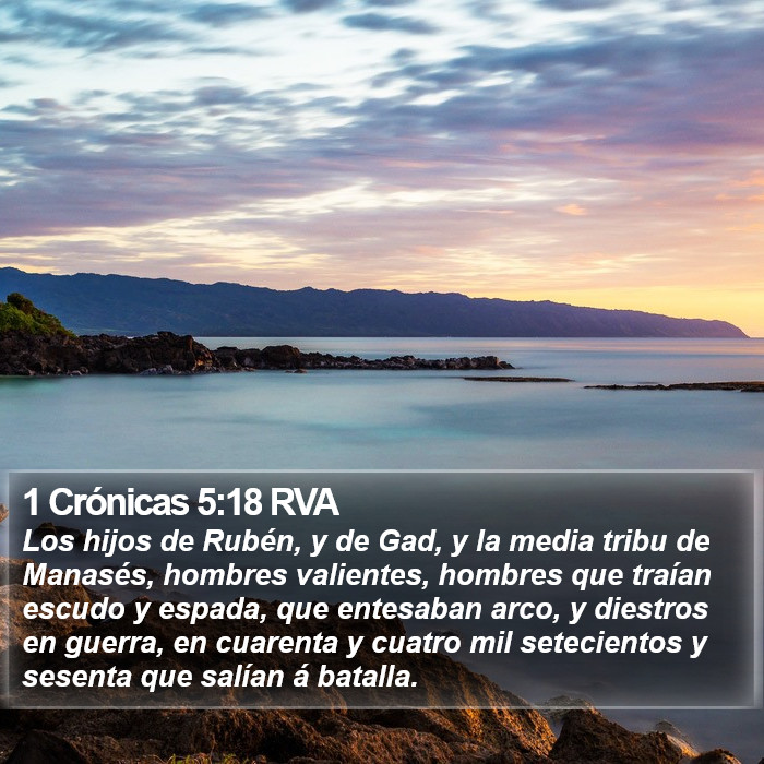 1 Crónicas 5:18 RVA Bible Study