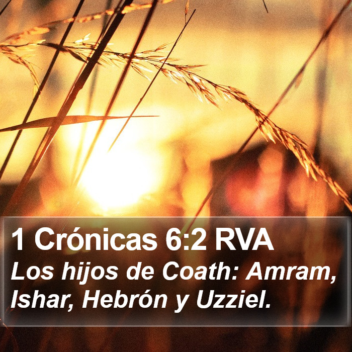 1 Crónicas 6:2 RVA Bible Study