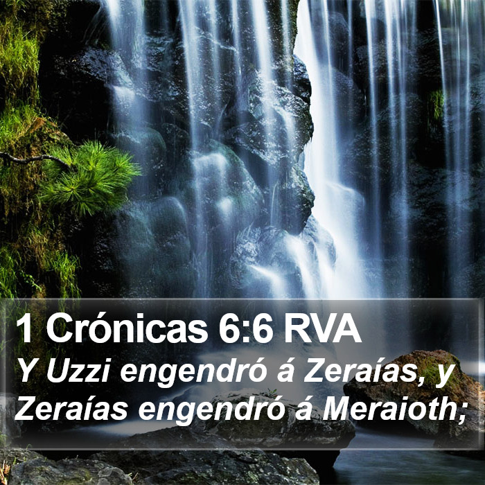 1 Crónicas 6:6 RVA Bible Study