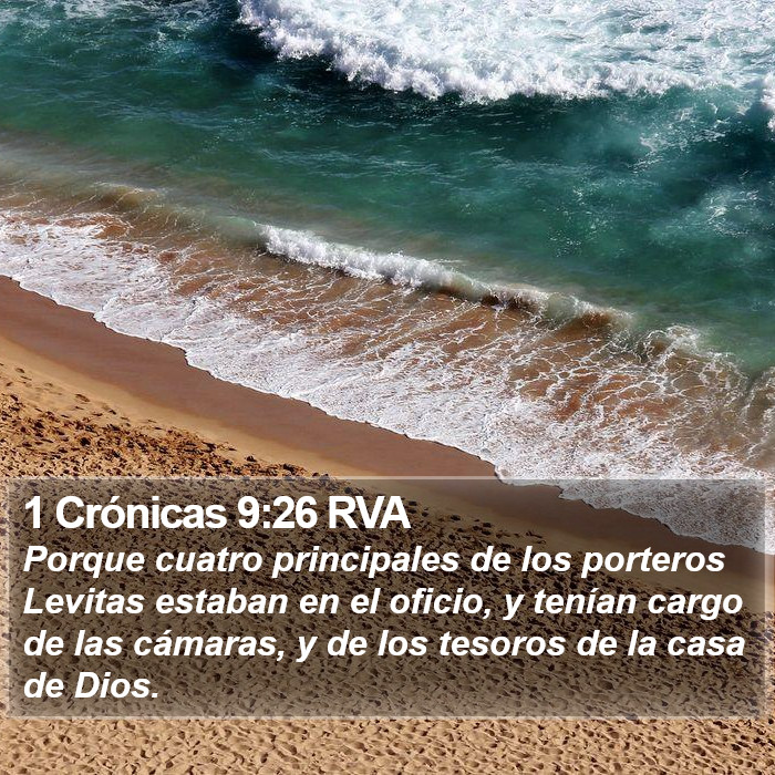 1 Crónicas 9:26 RVA Bible Study