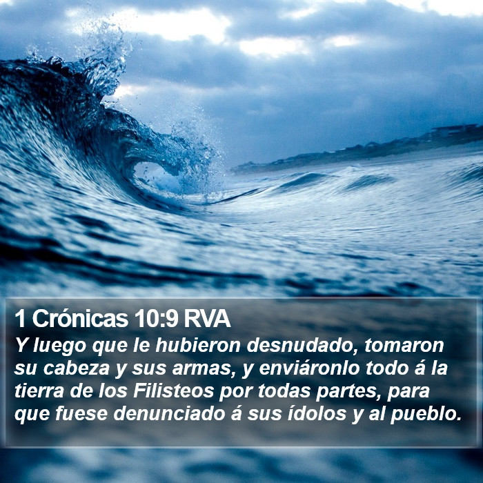 1 Crónicas 10:9 RVA Bible Study