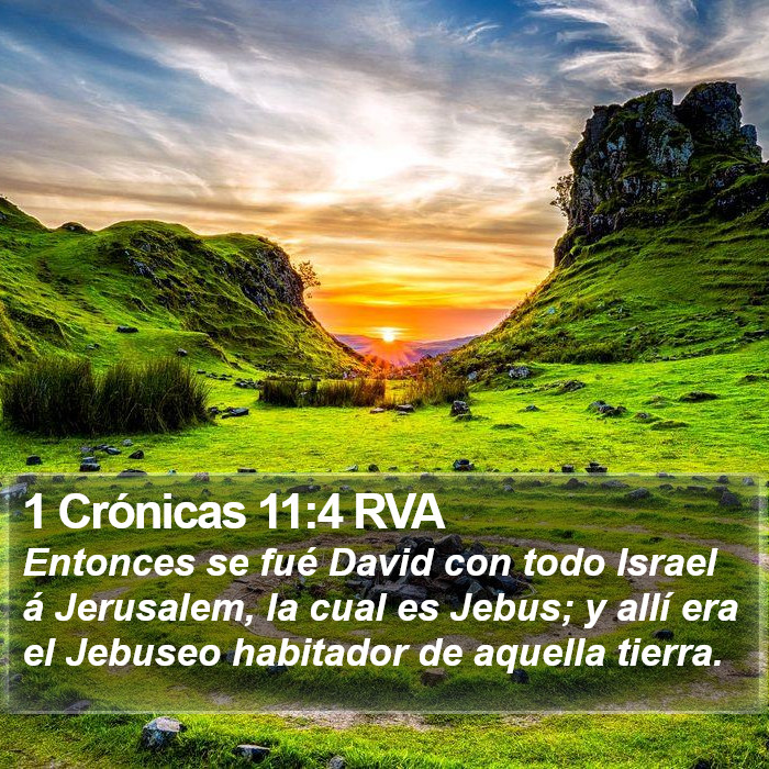 1 Crónicas 11:4 RVA Bible Study