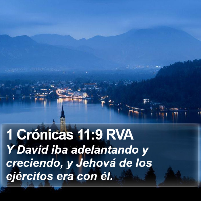 1 Crónicas 11:9 RVA Bible Study