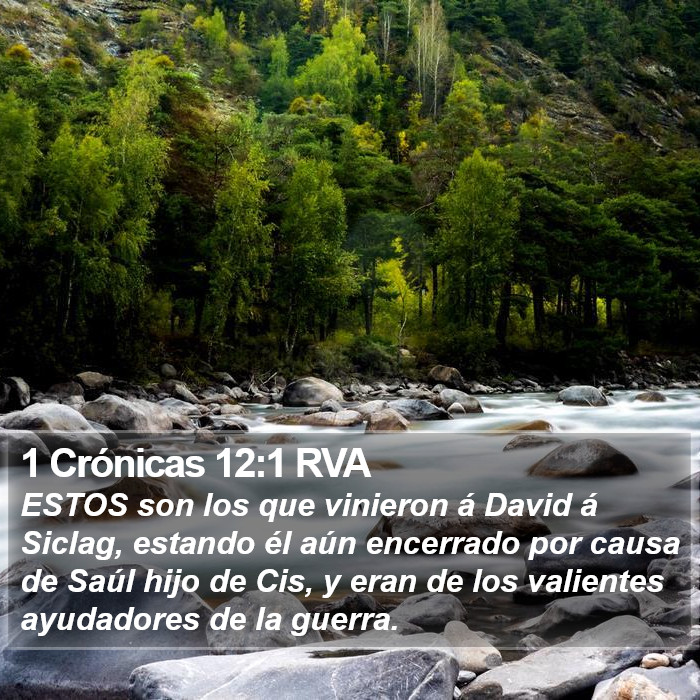 1 Crónicas 12:1 RVA Bible Study