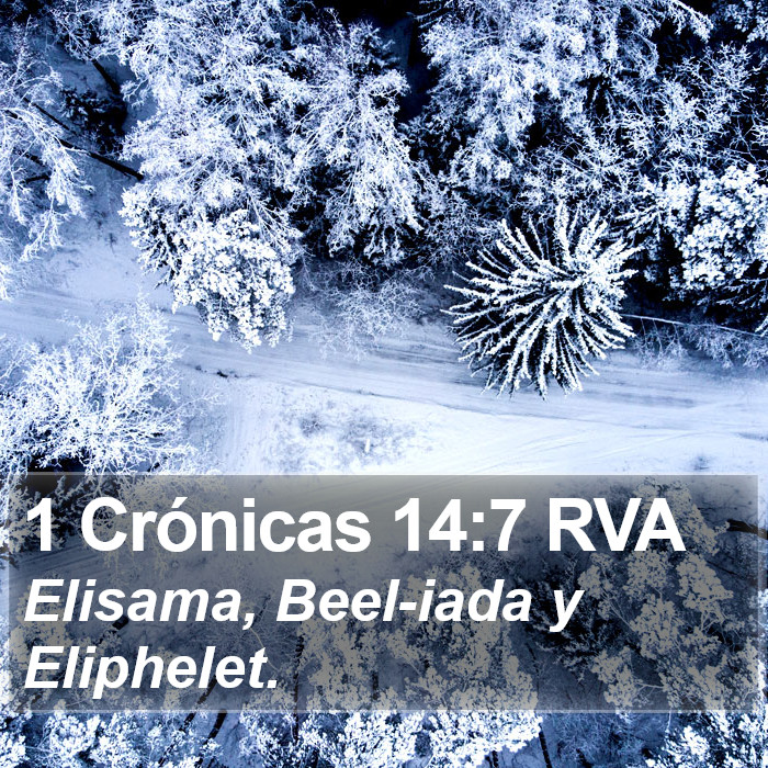 1 Crónicas 14:7 RVA Bible Study