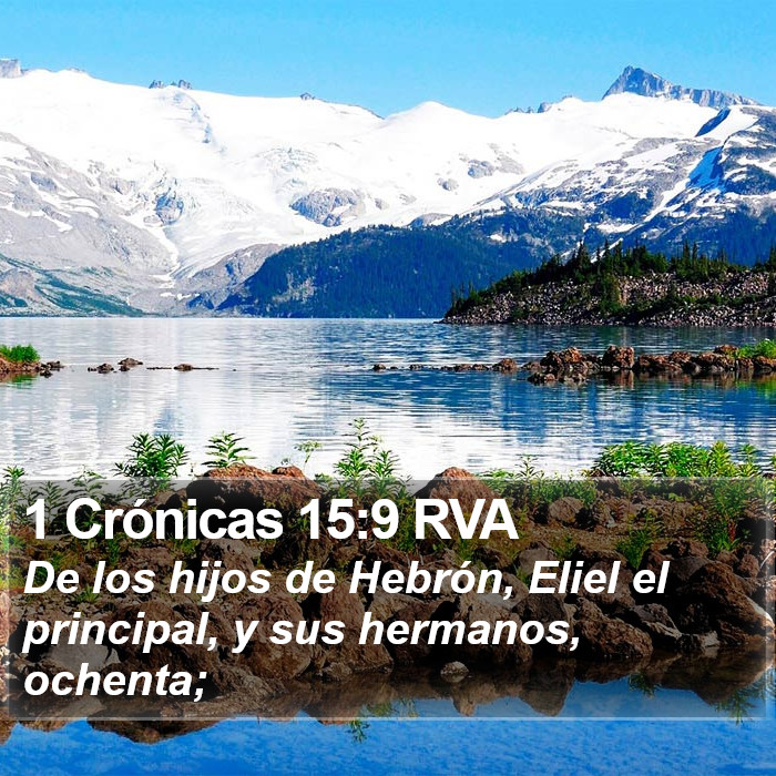 1 Crónicas 15:9 RVA Bible Study