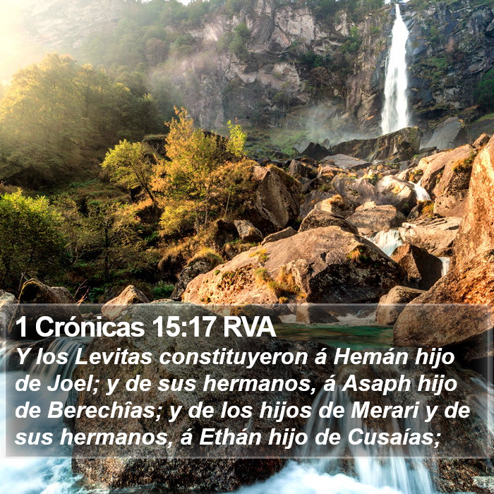 1 Crónicas 15:17 RVA Bible Study