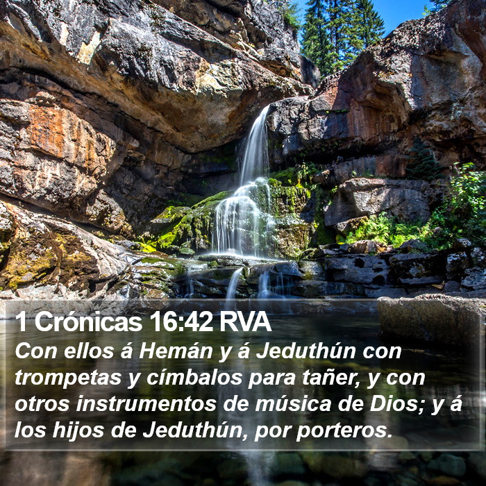 1 Crónicas 16:42 RVA Bible Study