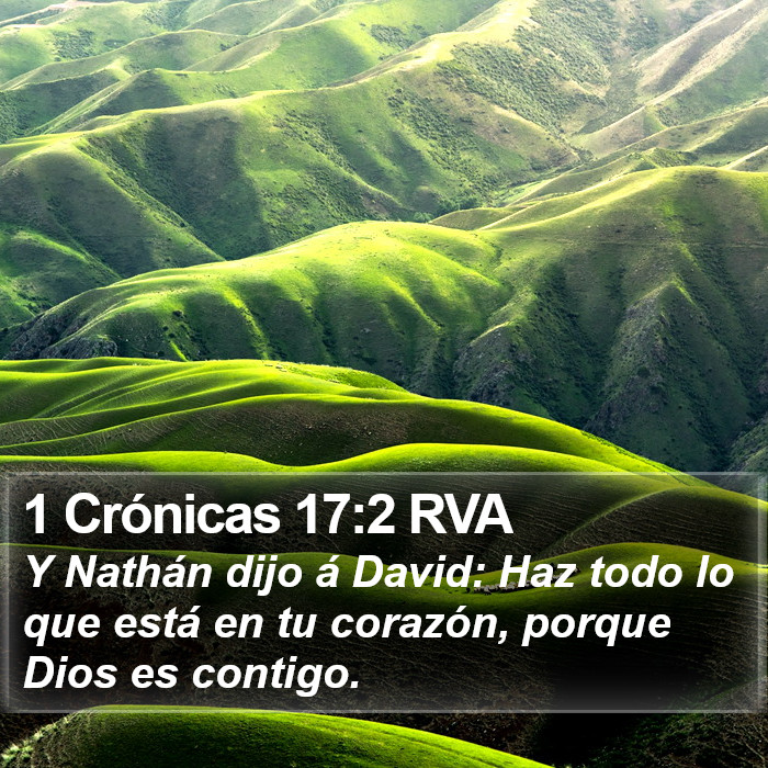 1 Crónicas 17:2 RVA Bible Study