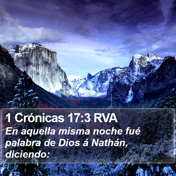 1 Crónicas 17:3 RVA Bible Study