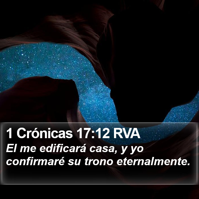 1 Crónicas 17:12 RVA Bible Study