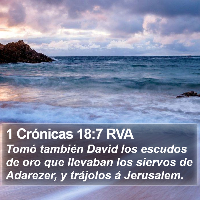 1 Crónicas 18:7 RVA Bible Study