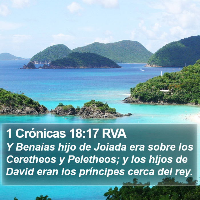 1 Crónicas 18:17 RVA Bible Study