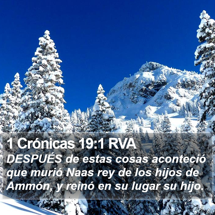 1 Crónicas 19:1 RVA Bible Study