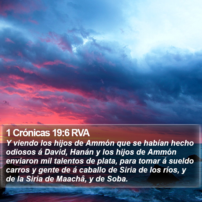 1 Crónicas 19:6 RVA Bible Study