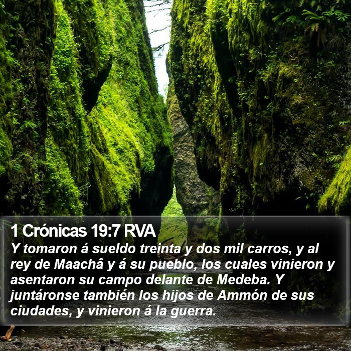 1 Crónicas 19:7 RVA Bible Study