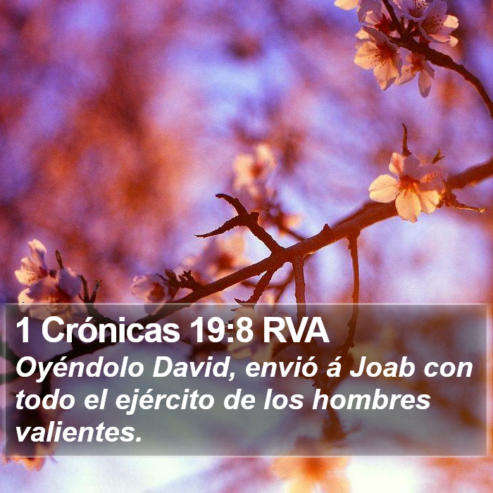 1 Crónicas 19:8 RVA Bible Study