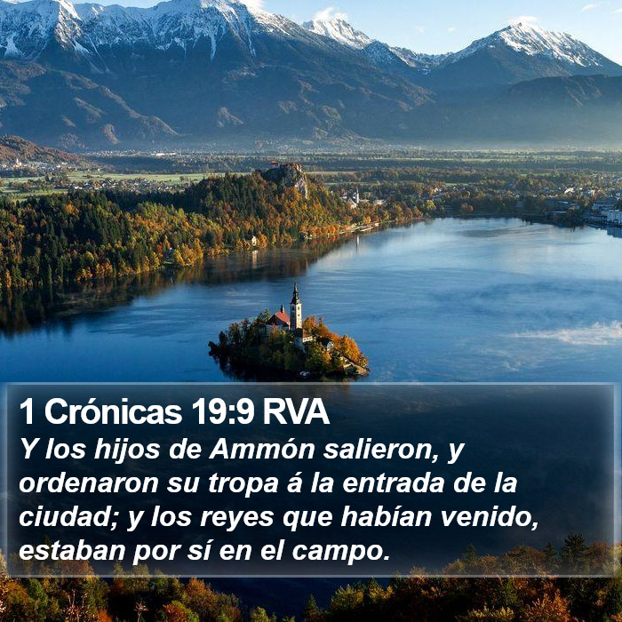 1 Crónicas 19:9 RVA Bible Study