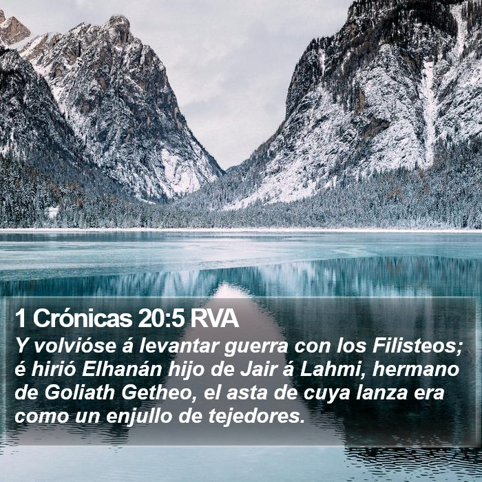 1 Crónicas 20:5 RVA Bible Study