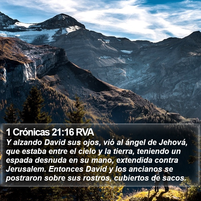 1 Crónicas 21:16 RVA Bible Study