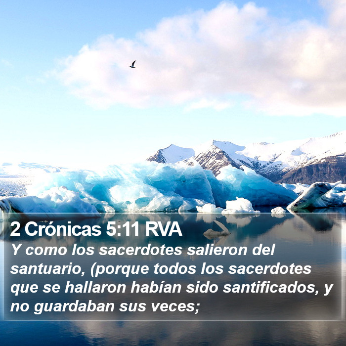 2 Crónicas 5:11 RVA Bible Study